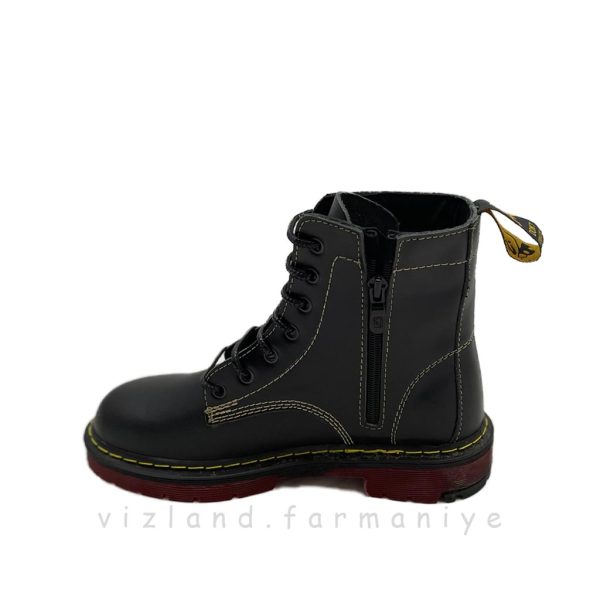 بوت فیوچر زیره قرمز درونی زیپ دار