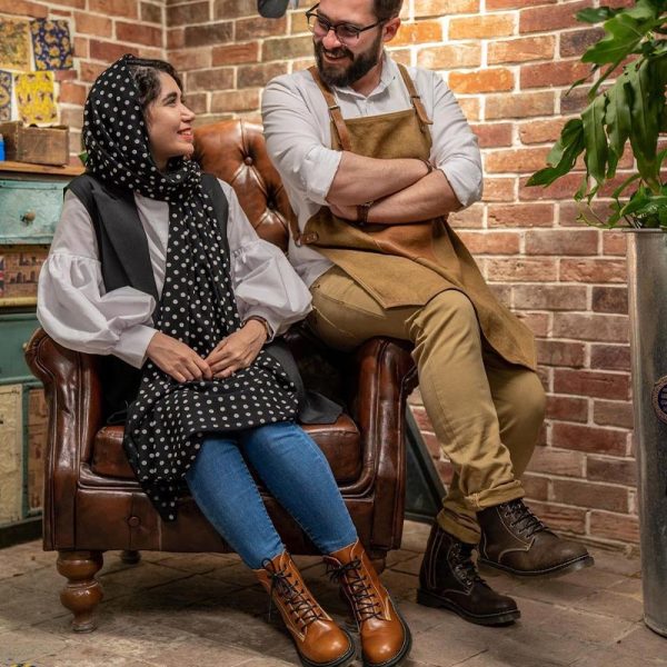 بوت فیوچر قهوه ای روستیک مردانه - Image 6