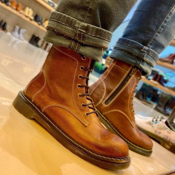 بوت فیوچر قهوه ای روستیک مردانه - Image 7