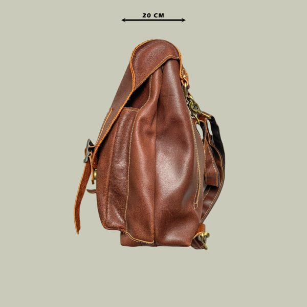 کوله و کیف دوشی حسش نیست روستیک قهوه ای کوله و کیف دوشی حسش نیست روستیک قهوه ای