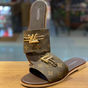 اسلیپر لویی ویتون خطی قهوه ای