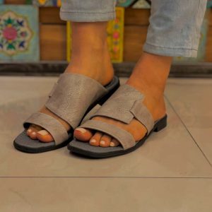 اسلیپر کیانا سفید طوسی