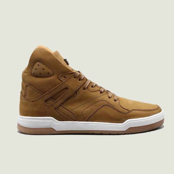 بوت-فضایی-عسلی-2 نیم بوت چرم مردانه فضایی عسلی - Image 2