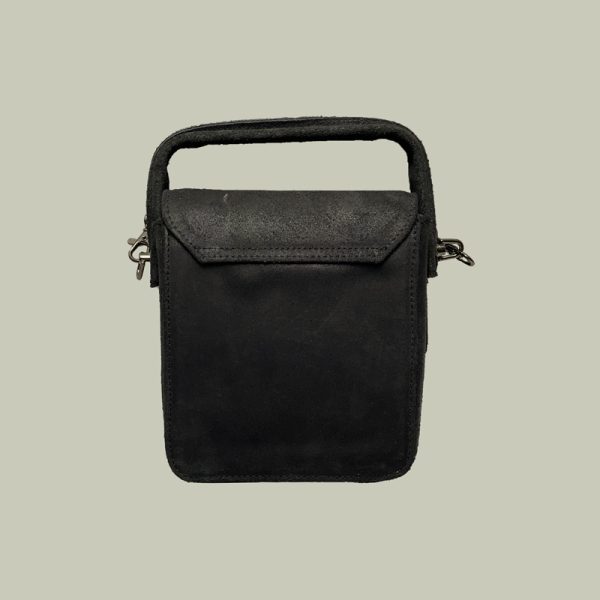 کیف پلاک چرم روستیک مشکی ویزلند