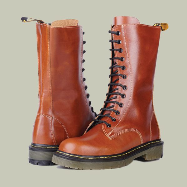 boot-32-band-honey بوت 32 بند شبرو عسلی ویزلند ویزلندآرت